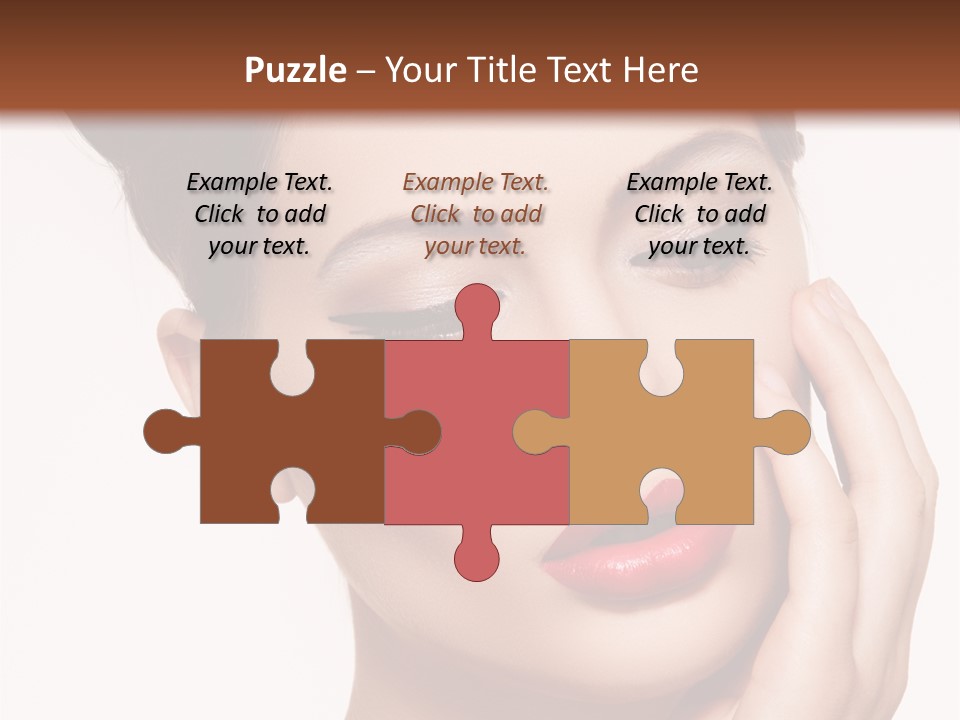 Modern Woman Beautiful PowerPoint Template