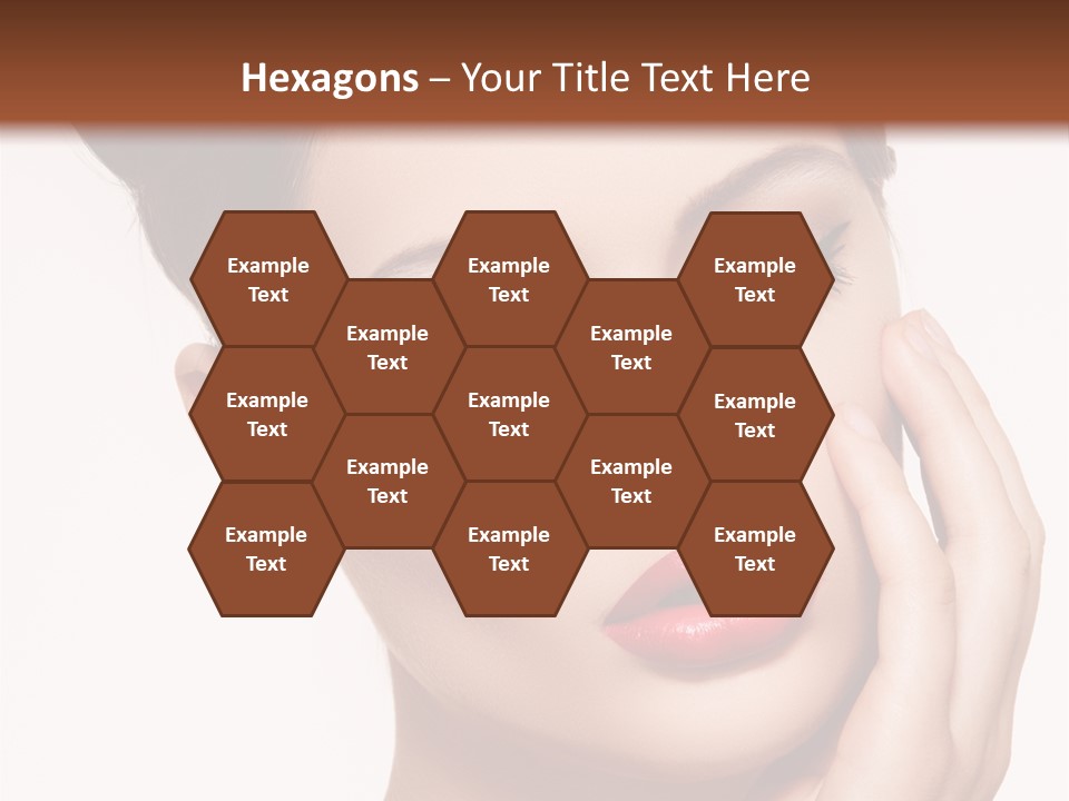 Modern Woman Beautiful PowerPoint Template