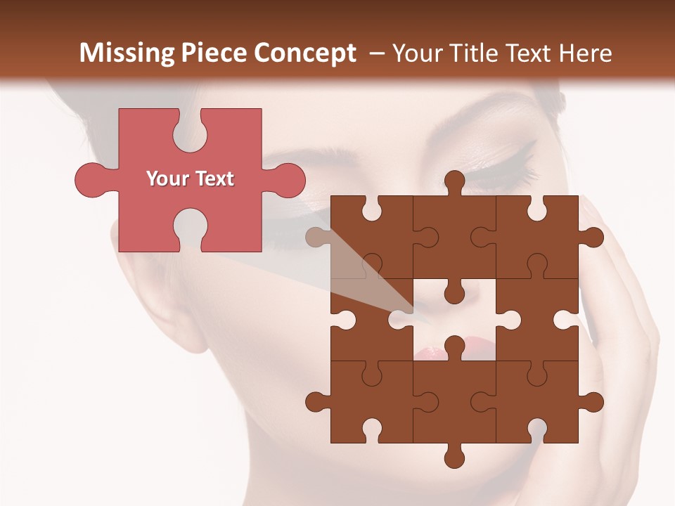 Modern Woman Beautiful PowerPoint Template