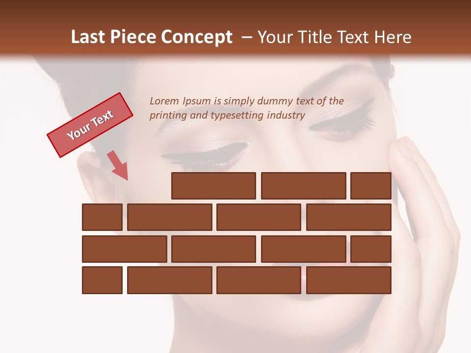 Modern Woman Beautiful PowerPoint Template