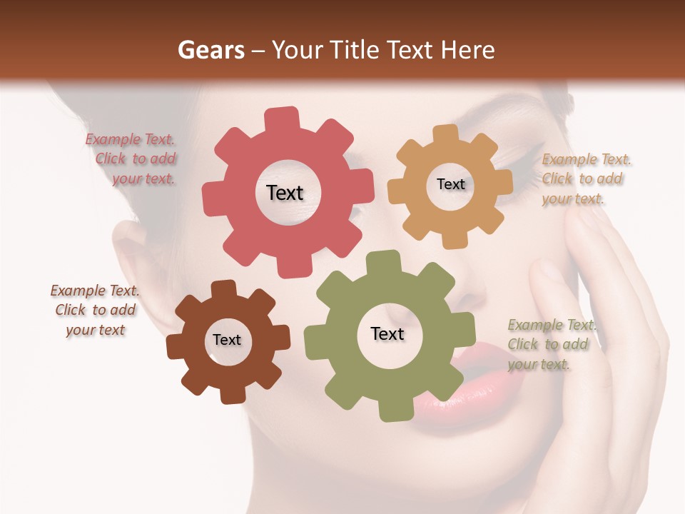 Modern Woman Beautiful PowerPoint Template