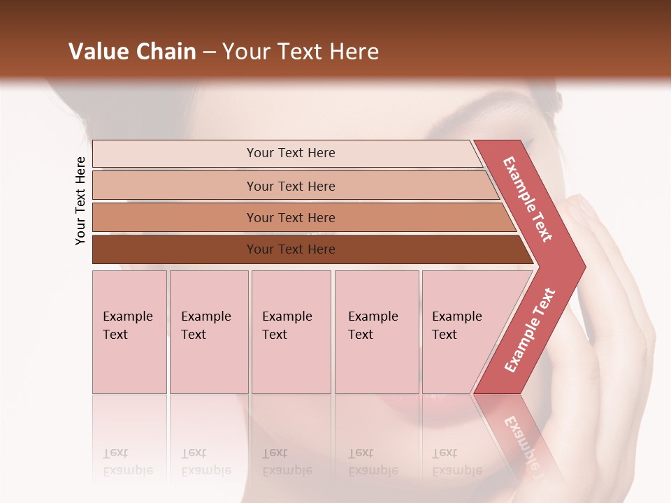 Modern Woman Beautiful PowerPoint Template