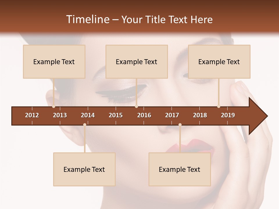 Modern Woman Beautiful PowerPoint Template