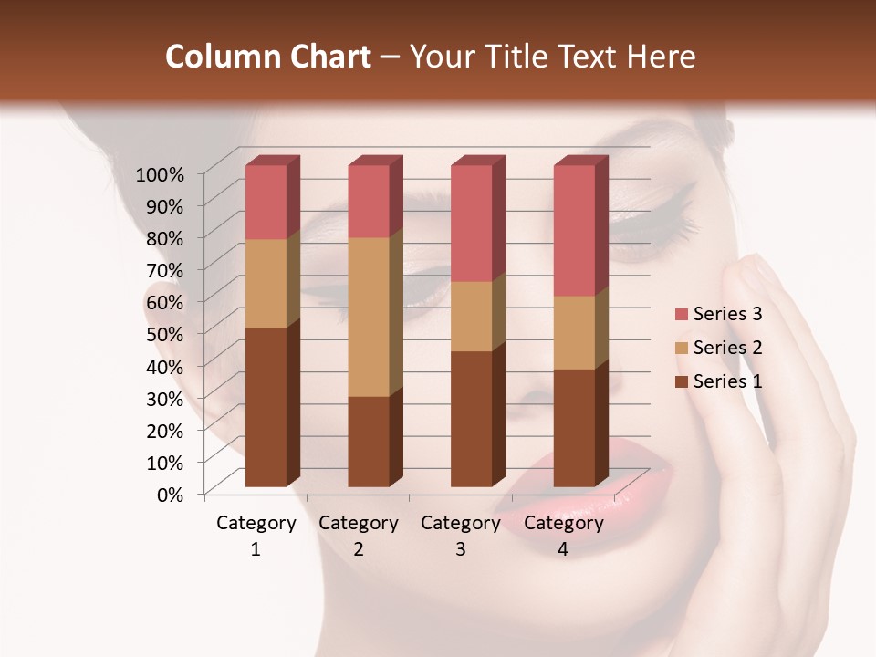 Modern Woman Beautiful PowerPoint Template