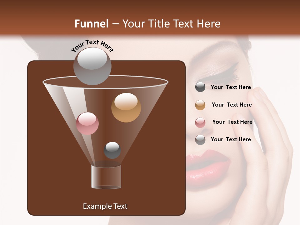 Modern Woman Beautiful PowerPoint Template