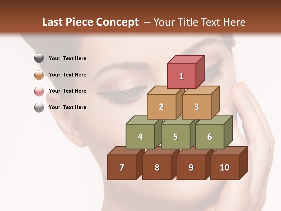 Modern Woman Beautiful PowerPoint Template