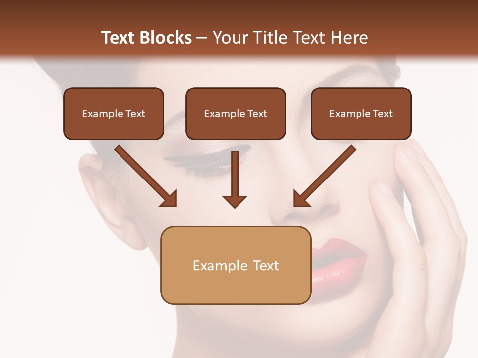 Modern Woman Beautiful PowerPoint Template