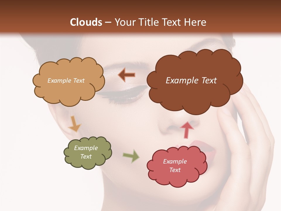 Modern Woman Beautiful PowerPoint Template