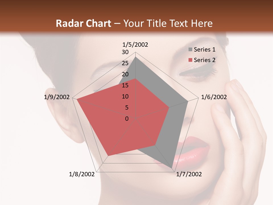 Modern Woman Beautiful PowerPoint Template