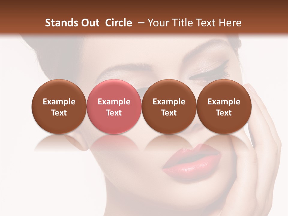Modern Woman Beautiful PowerPoint Template