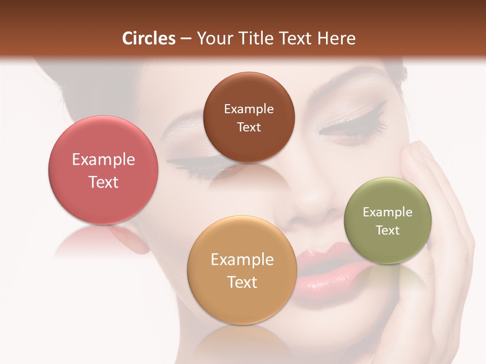 Modern Woman Beautiful PowerPoint Template