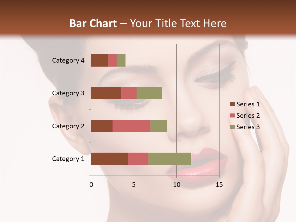 Modern Woman Beautiful PowerPoint Template