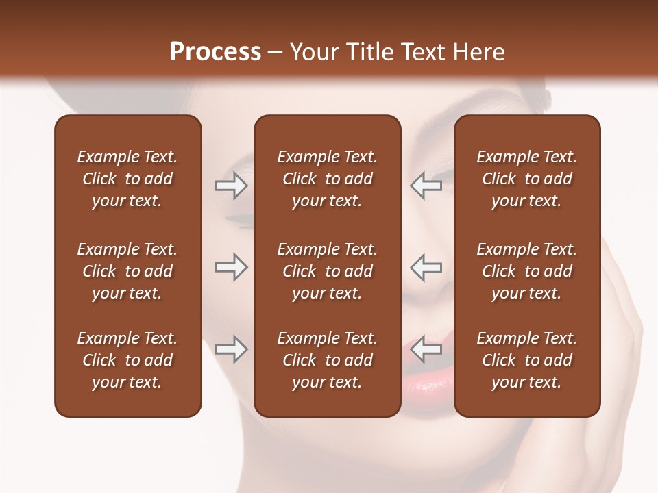 Modern Woman Beautiful PowerPoint Template