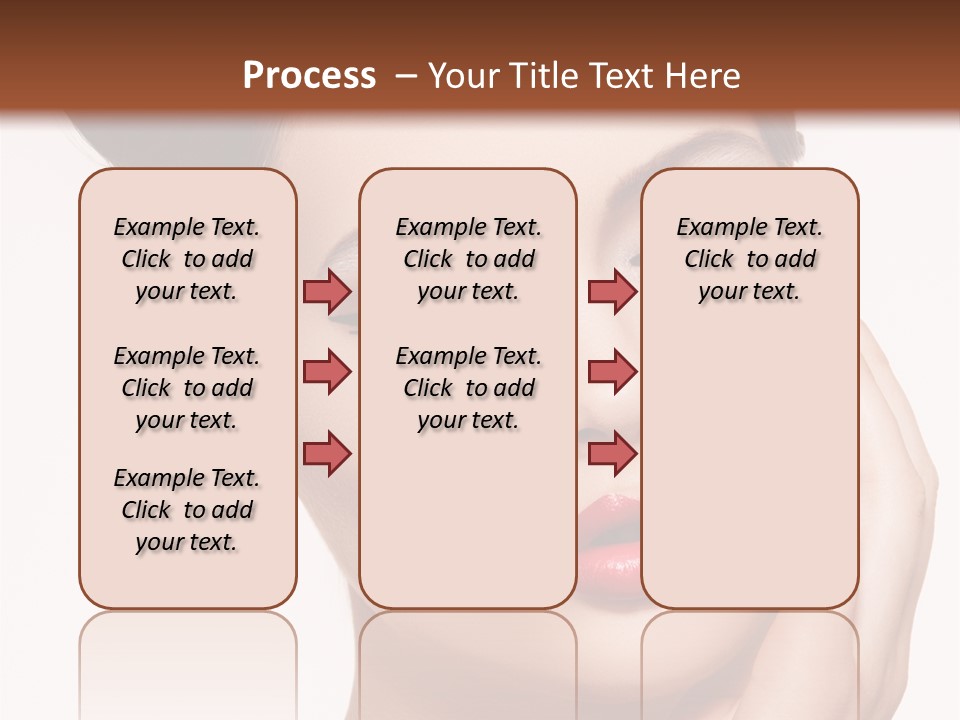 Modern Woman Beautiful PowerPoint Template
