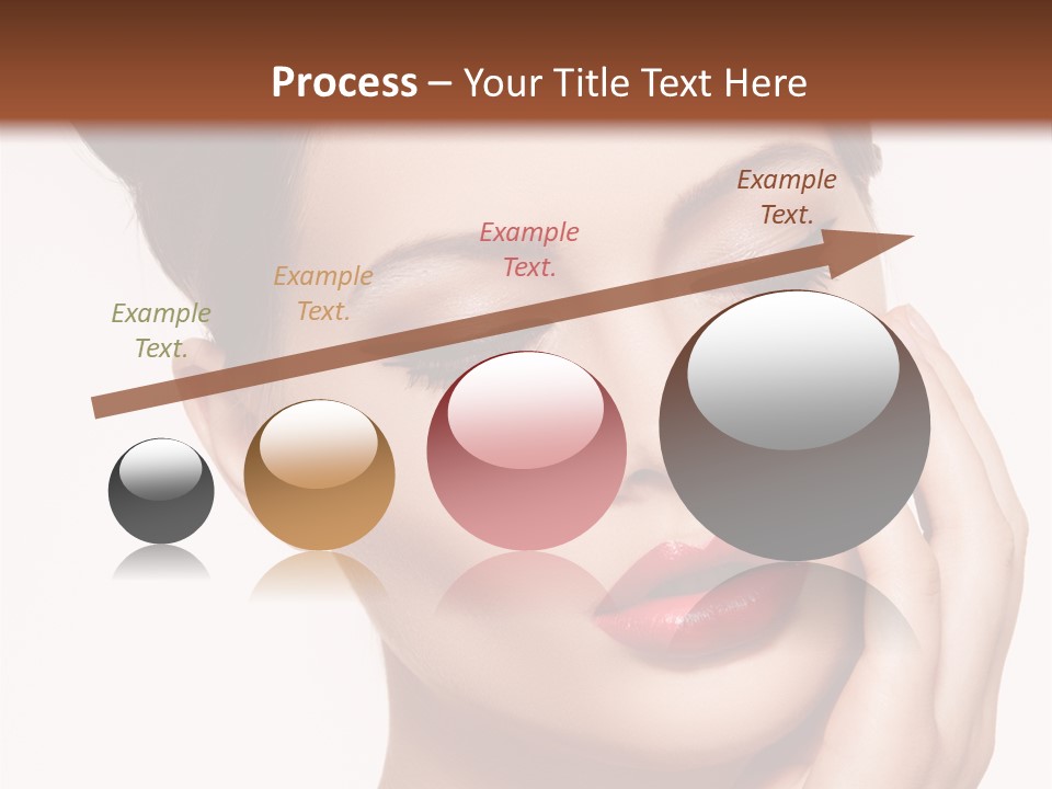Modern Woman Beautiful PowerPoint Template