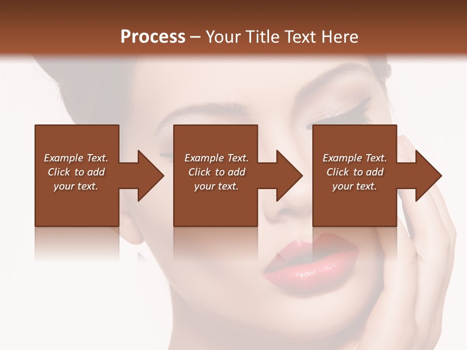 Modern Woman Beautiful PowerPoint Template