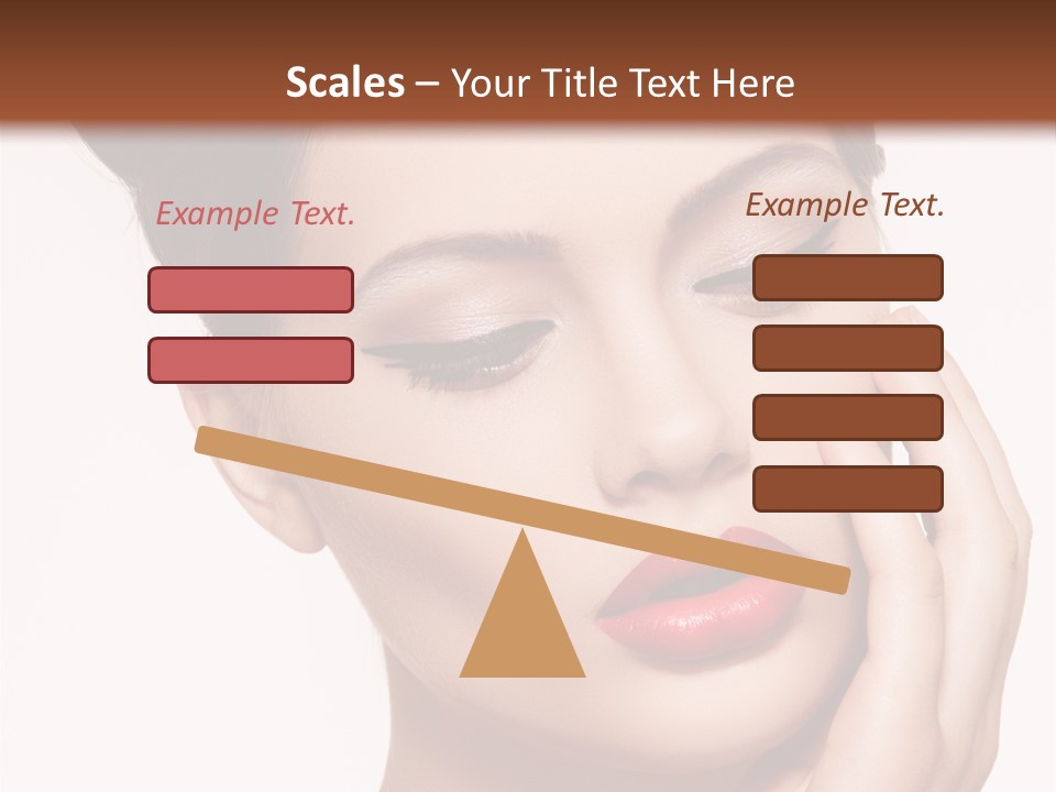 Modern Woman Beautiful PowerPoint Template