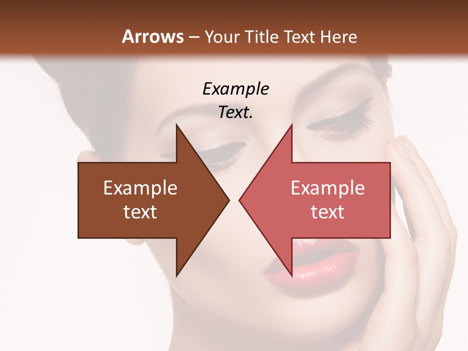 Modern Woman Beautiful PowerPoint Template