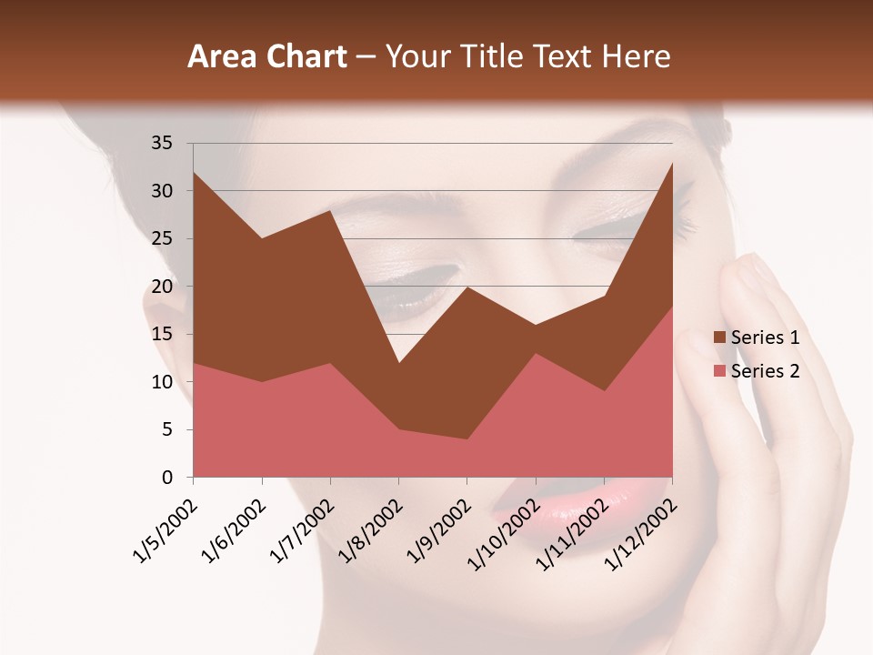 Modern Woman Beautiful PowerPoint Template