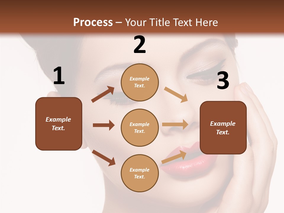 Modern Woman Beautiful PowerPoint Template