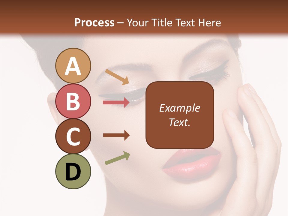 Modern Woman Beautiful PowerPoint Template