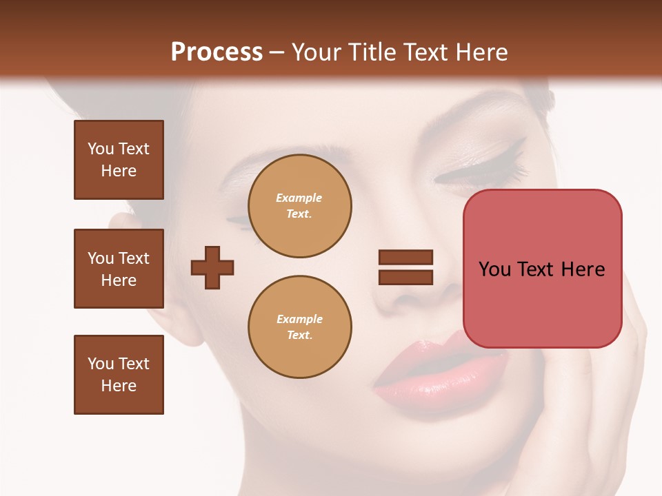 Modern Woman Beautiful PowerPoint Template