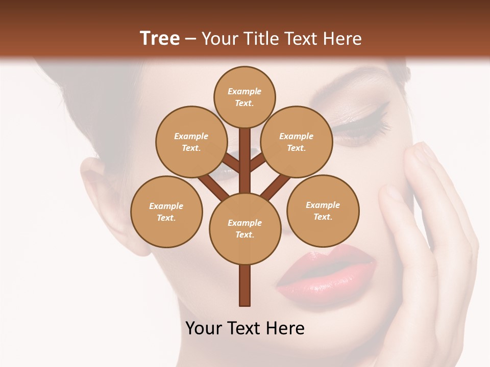 Modern Woman Beautiful PowerPoint Template