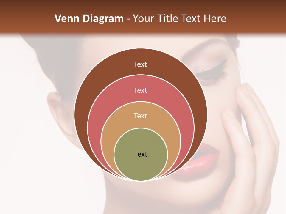 Modern Woman Beautiful PowerPoint Template