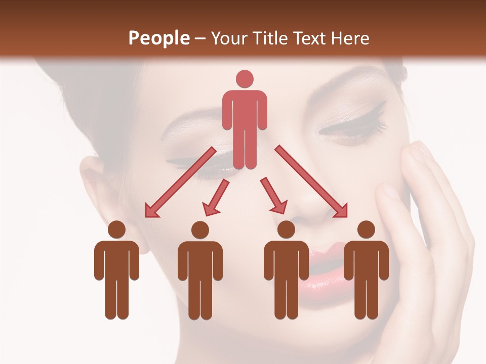 Modern Woman Beautiful PowerPoint Template