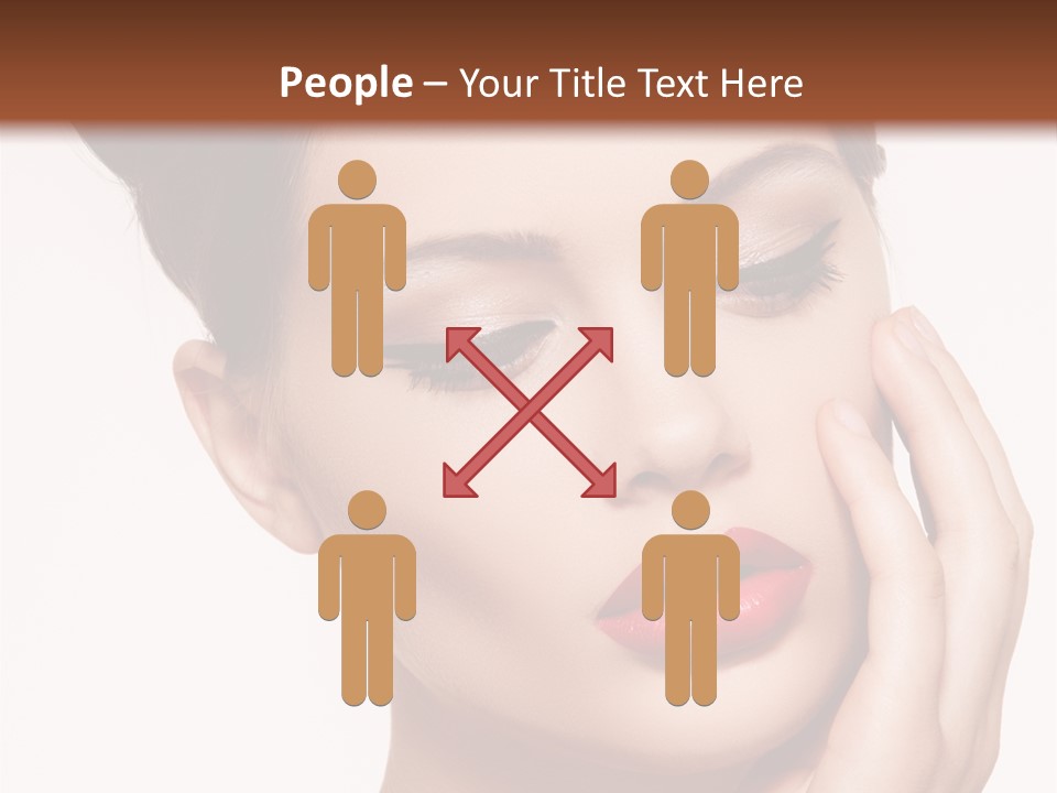 Modern Woman Beautiful PowerPoint Template