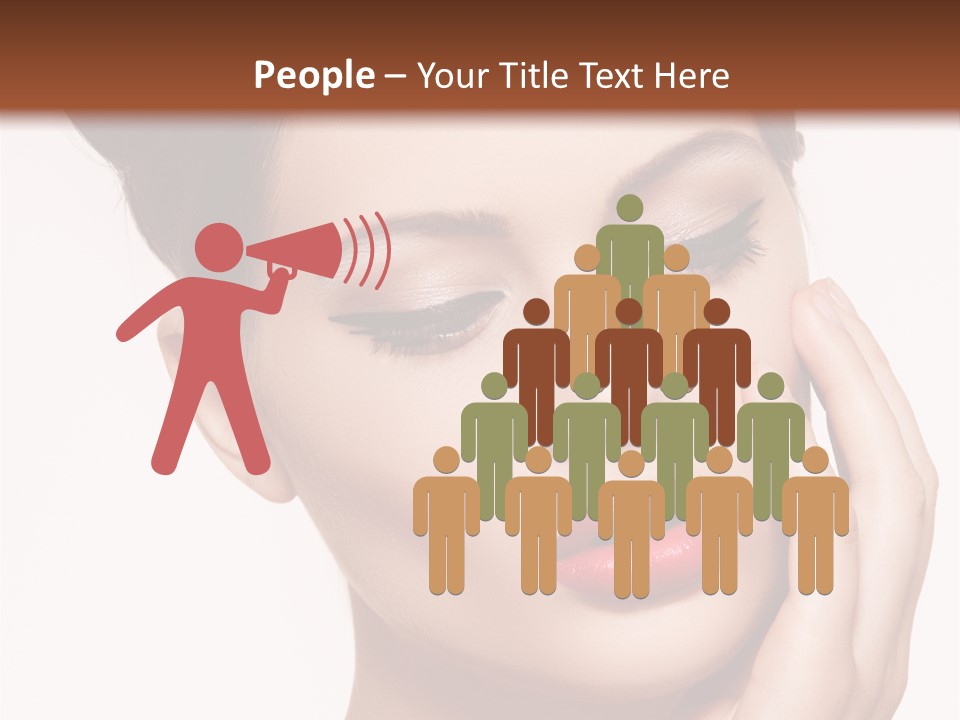 Modern Woman Beautiful PowerPoint Template