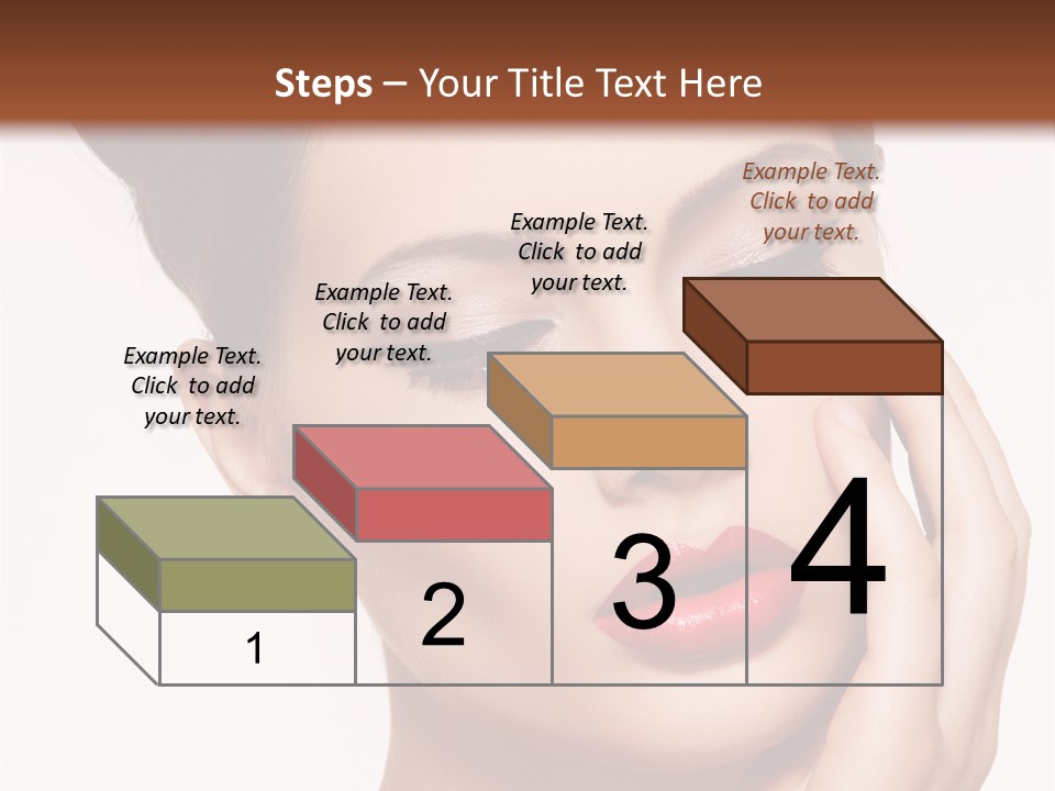 Modern Woman Beautiful PowerPoint Template