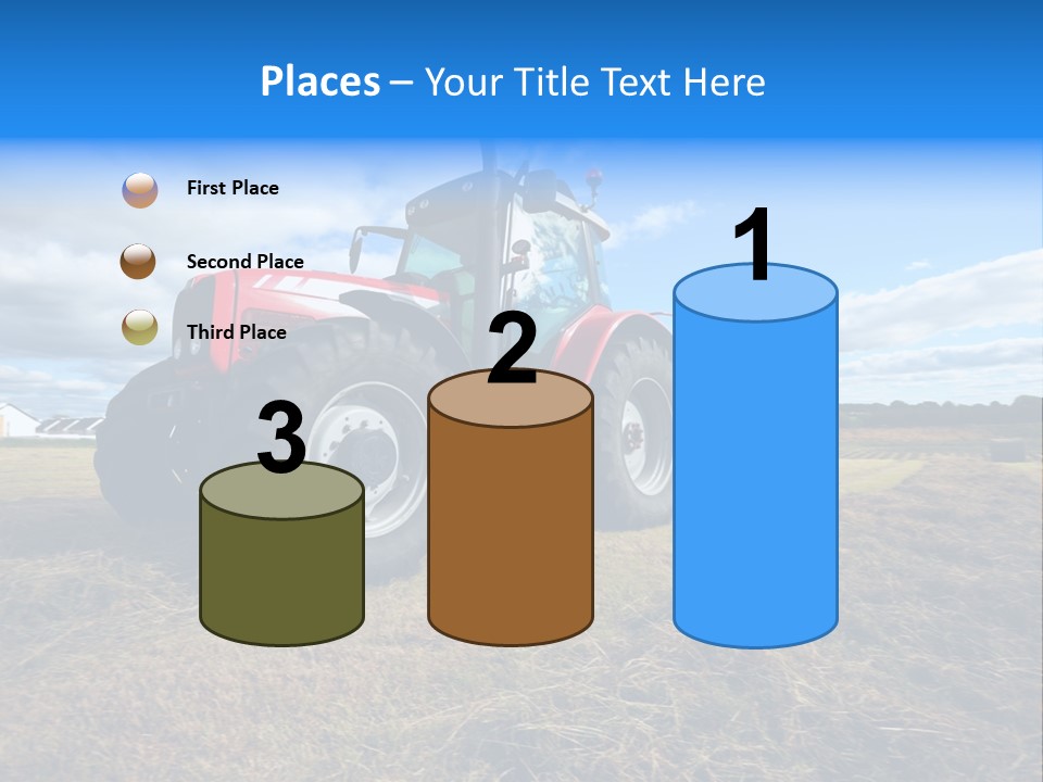 Stack Feed Corn PowerPoint Template