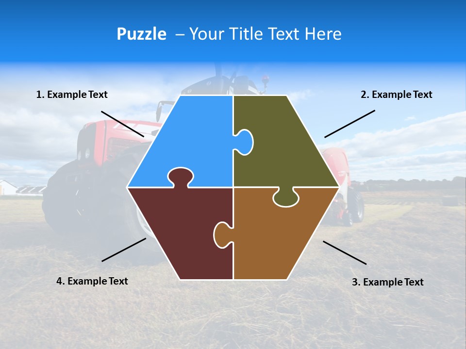 Stack Feed Corn PowerPoint Template