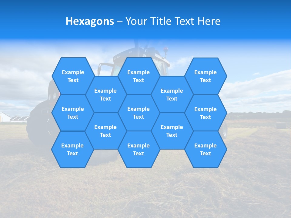 Stack Feed Corn PowerPoint Template