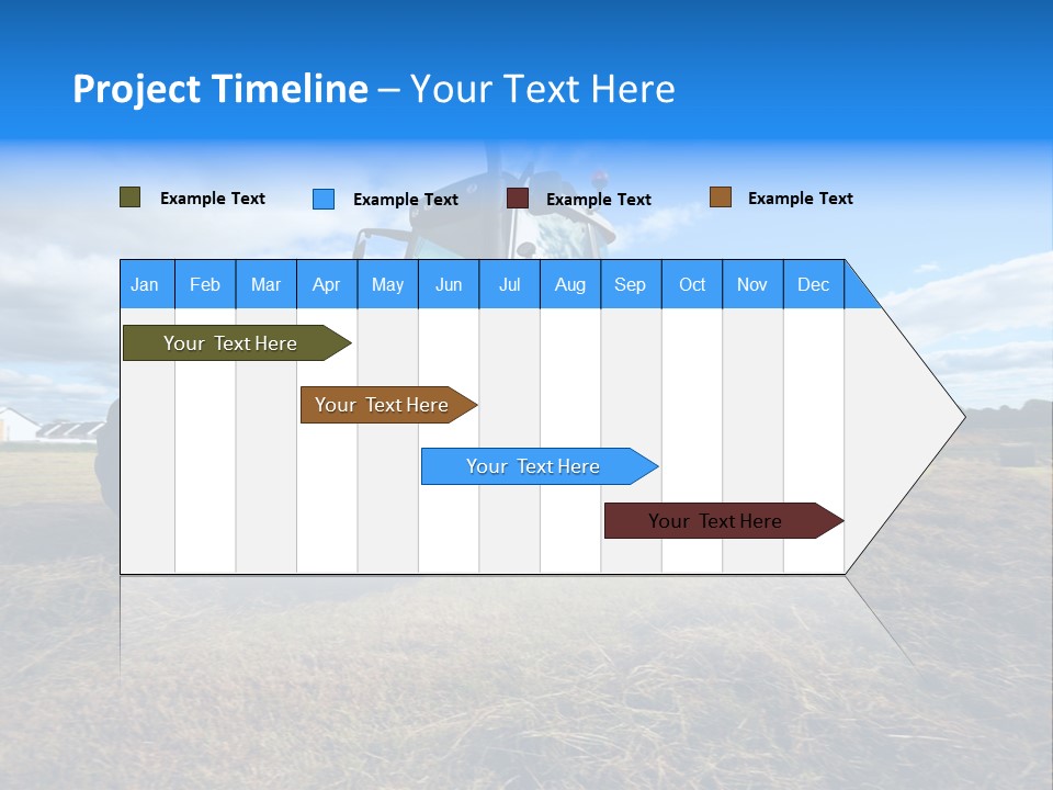 Stack Feed Corn PowerPoint Template