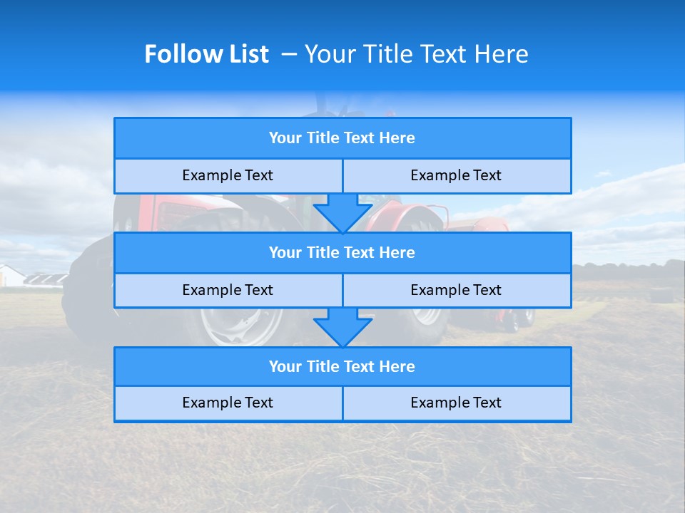 Stack Feed Corn PowerPoint Template