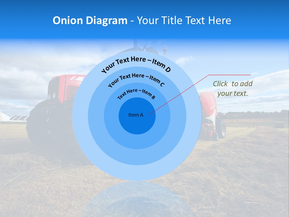 Stack Feed Corn PowerPoint Template