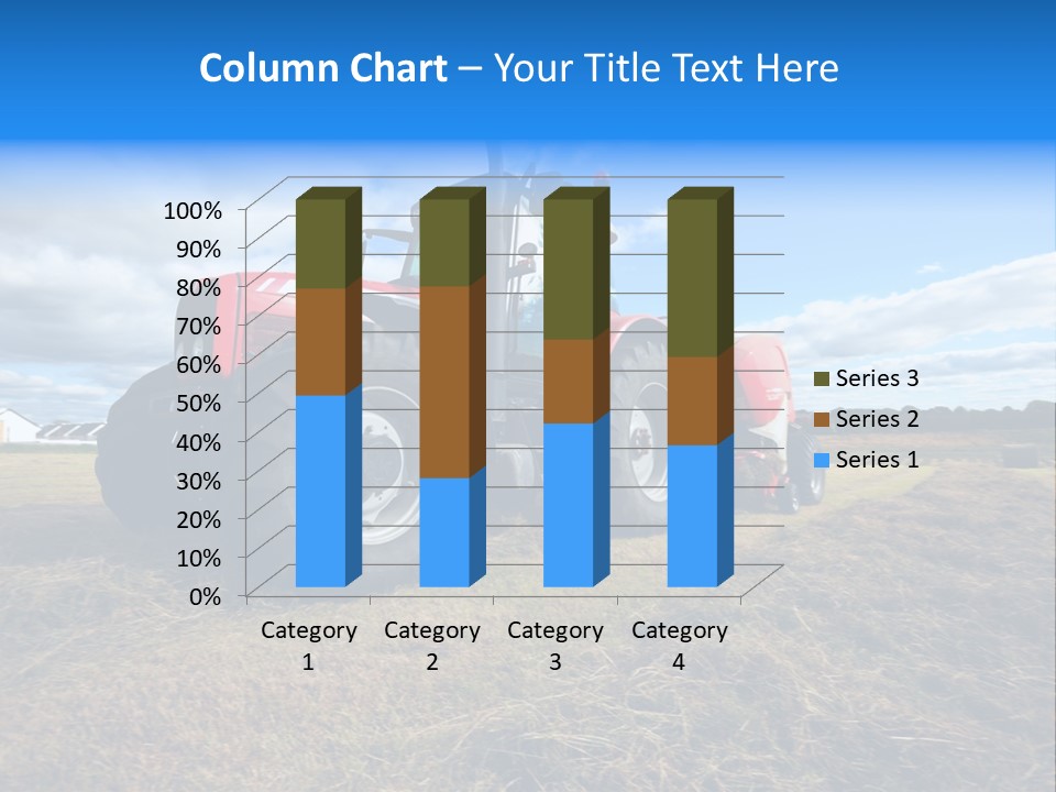 Stack Feed Corn PowerPoint Template