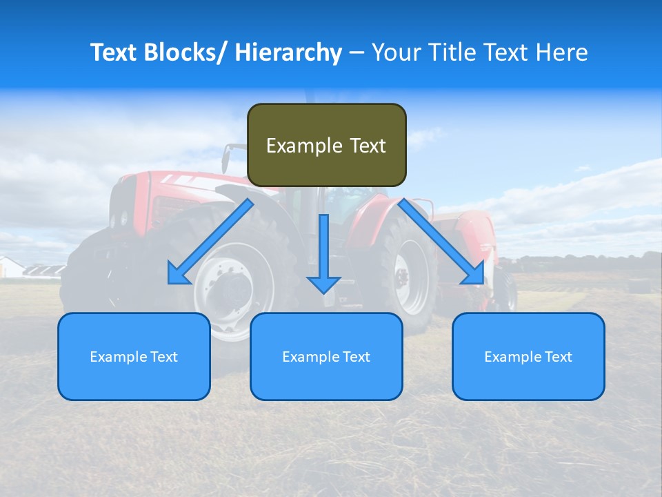 Stack Feed Corn PowerPoint Template