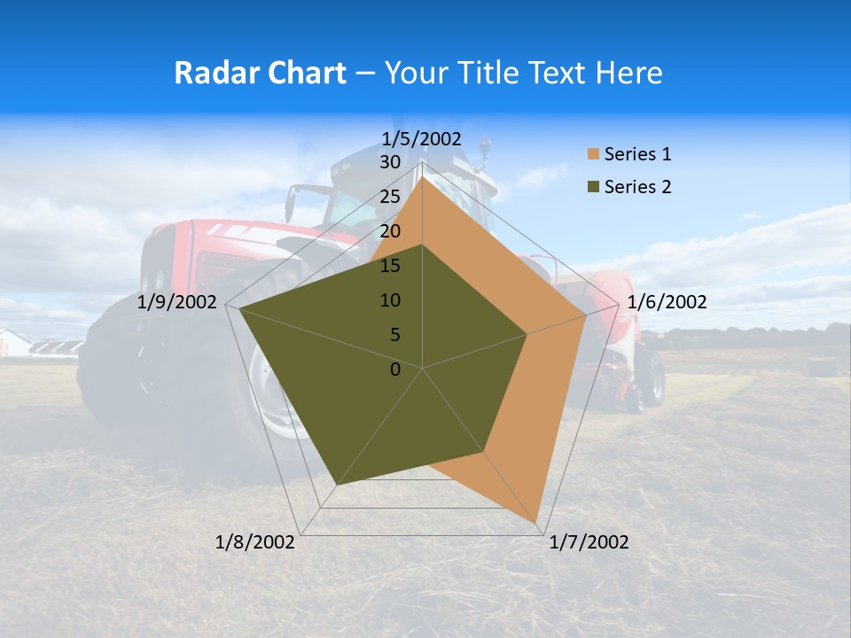 Stack Feed Corn PowerPoint Template
