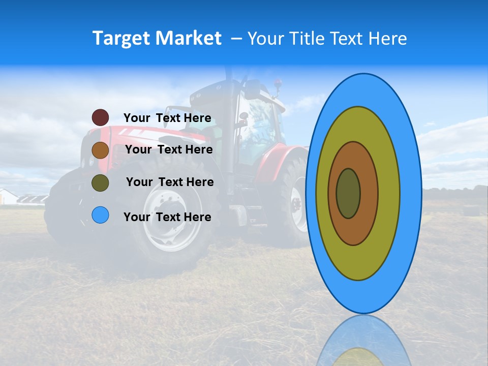 Stack Feed Corn PowerPoint Template