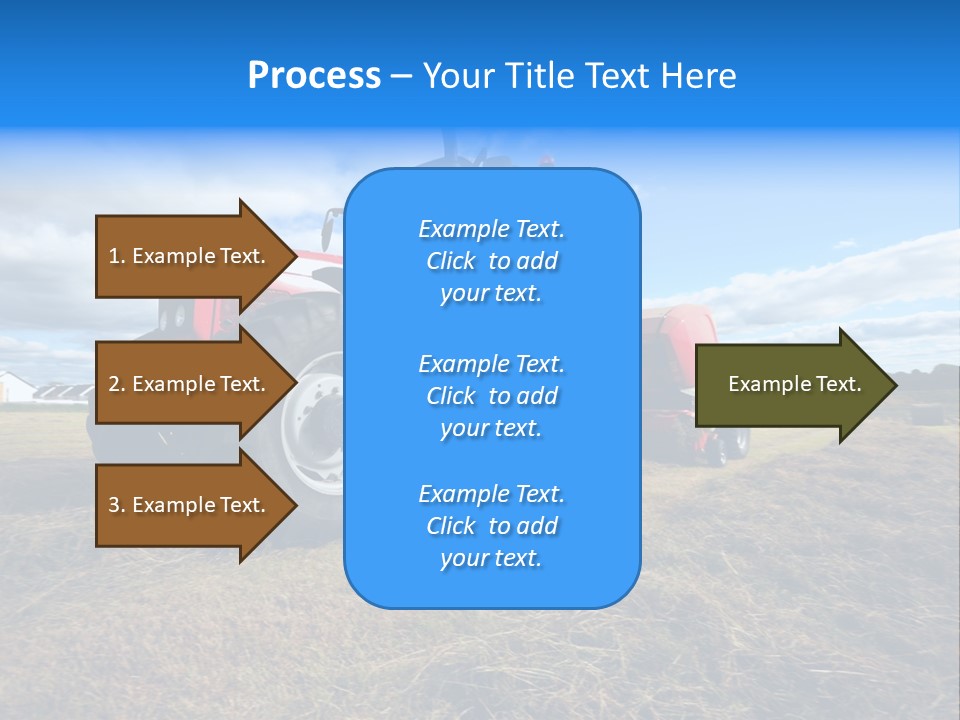 Stack Feed Corn PowerPoint Template
