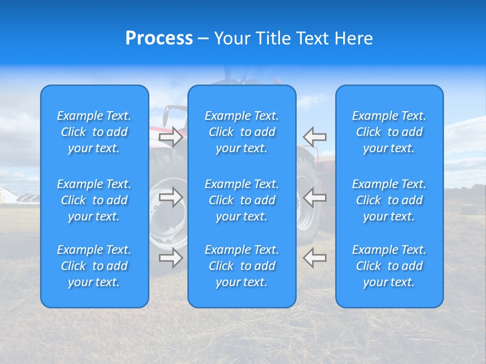 Stack Feed Corn PowerPoint Template