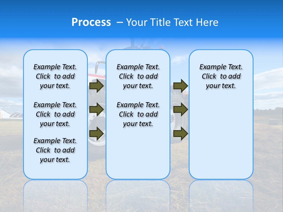 Stack Feed Corn PowerPoint Template