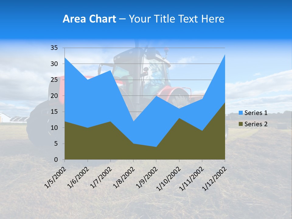 Stack Feed Corn PowerPoint Template