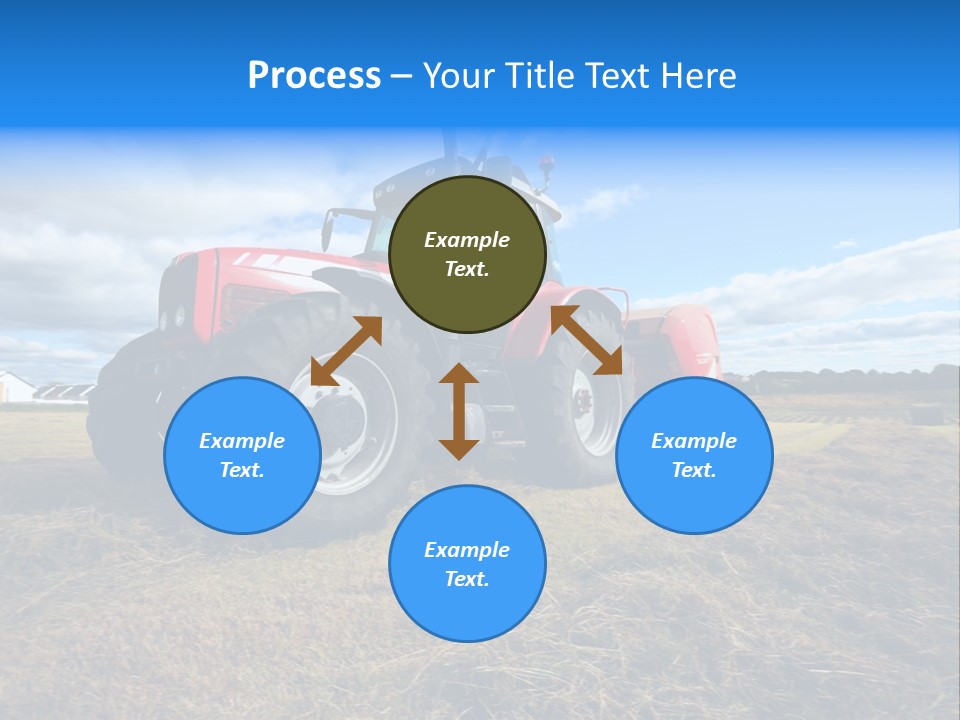 Stack Feed Corn PowerPoint Template