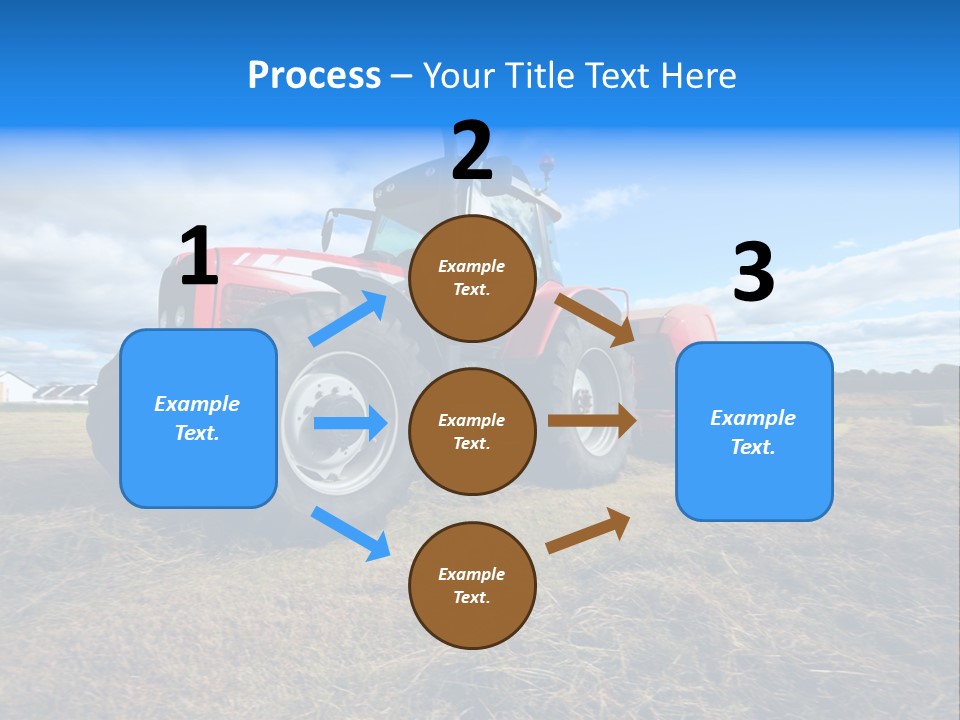 Stack Feed Corn PowerPoint Template