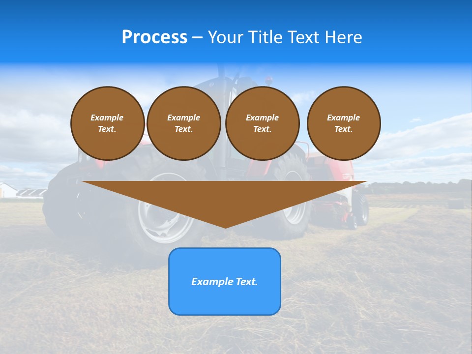 Stack Feed Corn PowerPoint Template