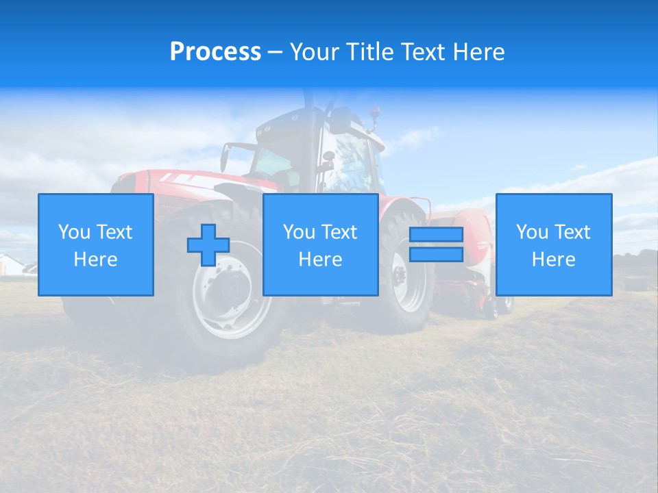 Stack Feed Corn PowerPoint Template